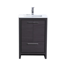 Load image into Gallery viewer, 24" Grey Oak Dolce Vanity