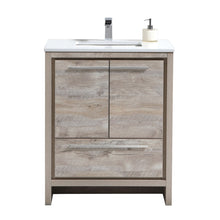 Load image into Gallery viewer, 30" Natural Wood Dolce Vanity
