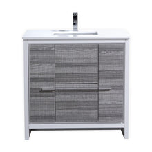 Load image into Gallery viewer, 36" Ash Grey Dolce Vanity