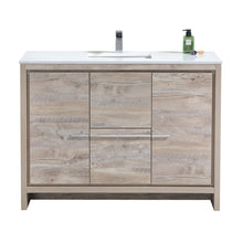 Load image into Gallery viewer, 48" Natural Wood Dolce Vanity