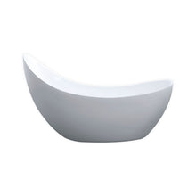 Load image into Gallery viewer, Kube Salto 67" Free Standing Bathtub