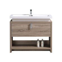Load image into Gallery viewer, 40" Havana Oak Modern Bathroom Vanity