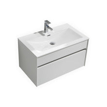 Load image into Gallery viewer, 32" High Gloss White Fitto Vanity