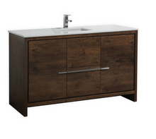 Load image into Gallery viewer, 60" Rose Wood Dolce Vanity