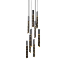Load image into Gallery viewer, The Trinity LED 9 Light Round Pendant
