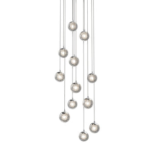 The Champagne Bubbles LED 12 Light Pendant