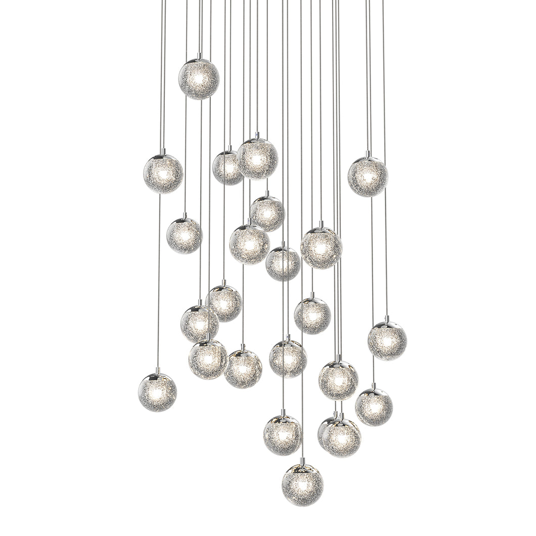 The Champagne Bubbles LED 24 Light Pendant