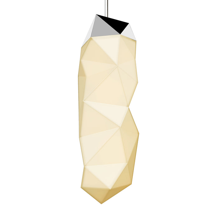 The Facets LED Single Pendant