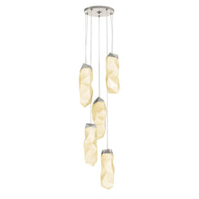 Load image into Gallery viewer, The Facets LED 5 Light Pendant