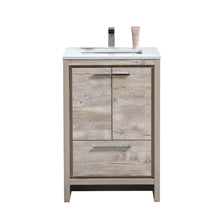 Load image into Gallery viewer, 24&quot; Natural Wood Dolce Vanity