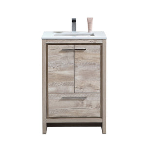 24" Natural Wood Dolce Vanity