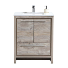 Load image into Gallery viewer, 30&quot; Natural Wood Dolce Vanity
