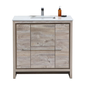 36" Natural Wood Dolce Vanity