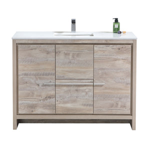 48" Natural Wood Dolce Vanity