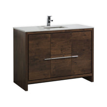 Load image into Gallery viewer, 48&quot; Rose Wood Dolce Vanity