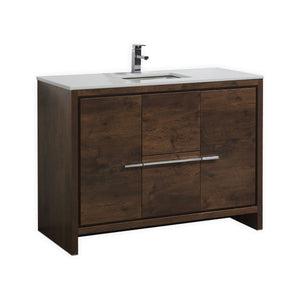 48" Rose Wood Dolce Vanity