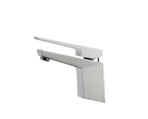 Aqua Siza Matte White Faucet