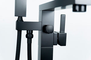 The Aqua Squadra Floor Mounted Faucet