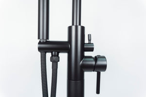 The Aqua Ronda Floor Mounted Faucet