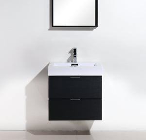 The Wall Mounted Bliss Vanity | Single Sink Vanity