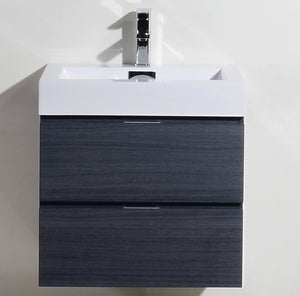 The Wall Mounted Bliss Vanity | Single Sink Vanity