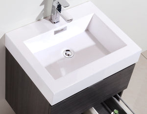 The Wall Mounted Bliss Vanity | Single Sink Vanity