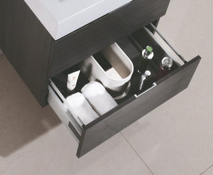 The Wall Mounted Bliss Vanity | Single Sink Vanity