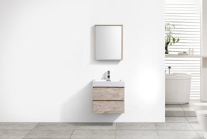 The Wall Mounted Bliss Vanity | Single Sink Vanity