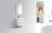 Load image into Gallery viewer, The Wall Mounted Bliss Vanity | Single Sink Vanity