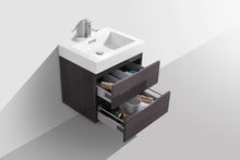 Load image into Gallery viewer, The Wall Mounted Bliss Vanity | Single Sink Vanity