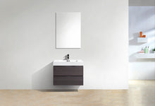 Load image into Gallery viewer, The Wall Mounted Bliss Vanity | Single Sink Vanity