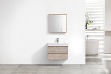 Load image into Gallery viewer, The Wall Mounted Bliss Vanity | Single Sink Vanity