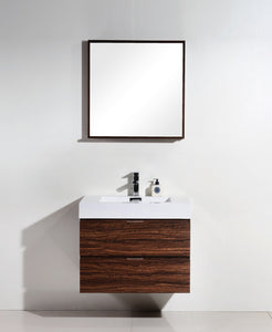 The Wall Mounted Bliss Vanity | Single Sink Vanity