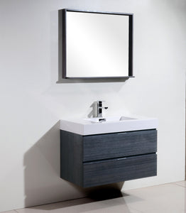 The Wall Mounted Bliss Vanity | Single Sink Vanity