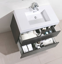 Load image into Gallery viewer, The Wall Mounted Bliss Vanity | Single Sink Vanity