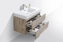 Load image into Gallery viewer, The Wall Mounted Bliss Vanity | Single Sink Vanity