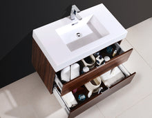 Load image into Gallery viewer, The Wall Mounted Bliss Vanity | Single Sink Vanity