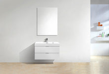 Load image into Gallery viewer, The Wall Mounted Bliss Vanity | Single Sink Vanity