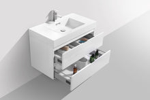 Load image into Gallery viewer, The Wall Mounted Bliss Vanity | Single Sink Vanity