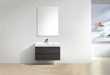 Load image into Gallery viewer, The Wall Mounted Bliss Vanity | Single Sink Vanity