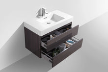 Load image into Gallery viewer, The Wall Mounted Bliss Vanity | Single Sink Vanity