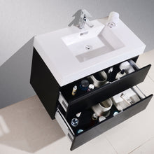 Load image into Gallery viewer, The Wall Mounted Bliss Vanity | Single Sink Vanity