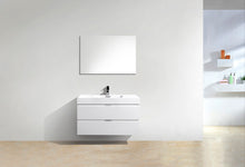 Load image into Gallery viewer, The Wall Mounted Bliss Vanity | Single Sink Vanity