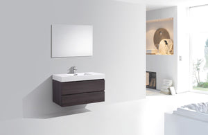 The Wall Mounted Bliss Vanity | Single Sink Vanity