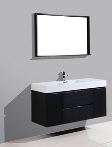 The Wall Mounted Bliss Vanity | Single Sink Vanity