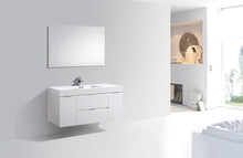 Load image into Gallery viewer, The Wall Mounted Bliss Vanity | Single Sink Vanity