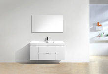 Load image into Gallery viewer, The Wall Mounted Bliss Vanity | Single Sink Vanity