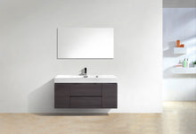 Load image into Gallery viewer, The Wall Mounted Bliss Vanity | Single Sink Vanity