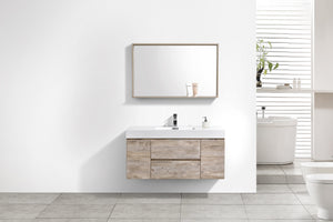 The Wall Mounted Bliss Vanity | Single Sink Vanity