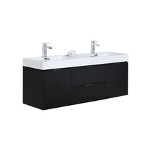 Load image into Gallery viewer, The Wall Mounted Bliss Vanity | Double Sink Vanity